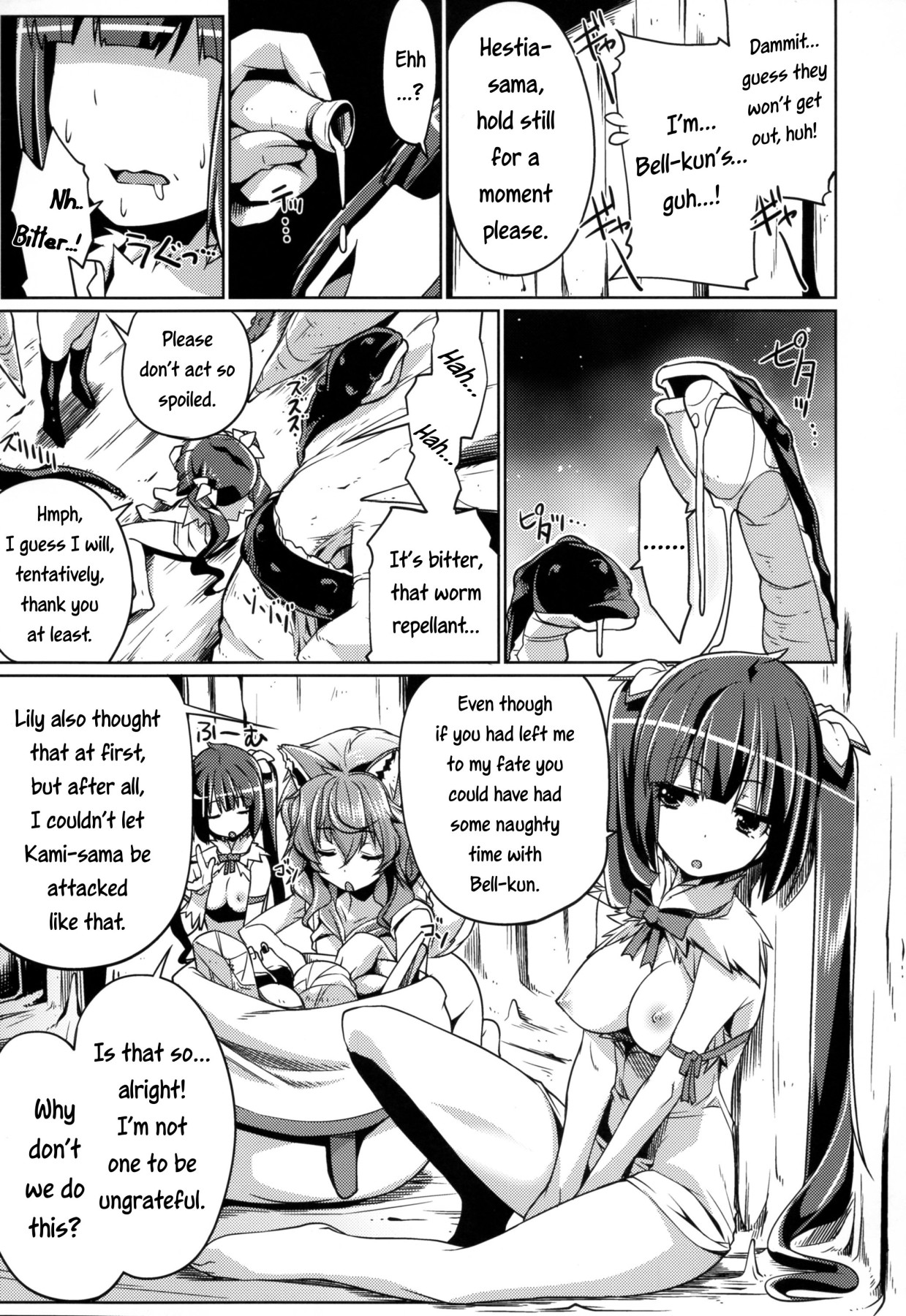 Hentai Manga Comic-Despite Being Inside of The Dungeon, The Goddess and Supporter Still Got Creampied-Read-11